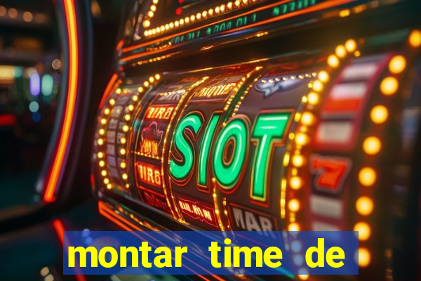 montar time de futebol site